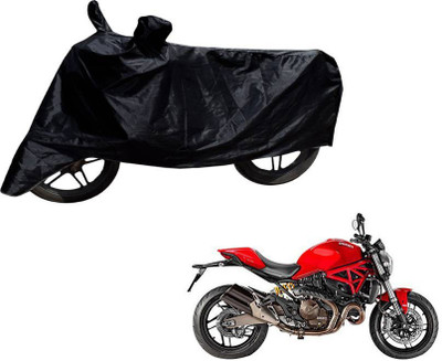 THE REAL ARV Two Wheeler Cover for Ducati(Monster 821, Black)