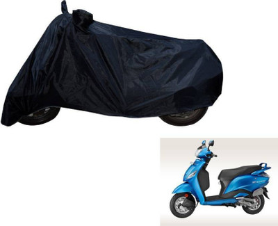 THE REAL ARV Two Wheeler Cover for Hero(Maestro, Black)