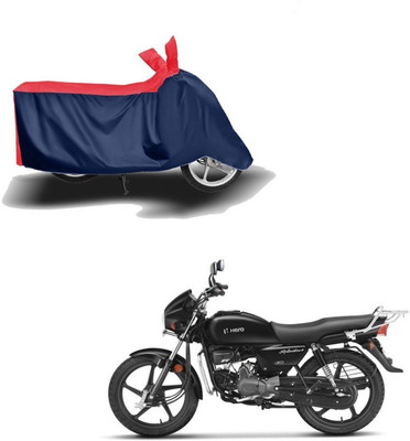 KEDIT Two Wheeler Cover for Hero(Splendor, Red, Blue)