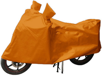 THE REAL ARV Two Wheeler Cover for Mahindra(Centuro, Orange)