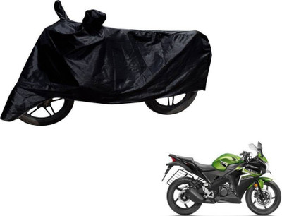 THE REAL ARV Two Wheeler Cover for Honda(CBR 150R, Black)