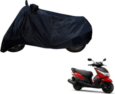 THE REAL ARV Two Wheeler Cover for Yamaha(Ray Z, Black)