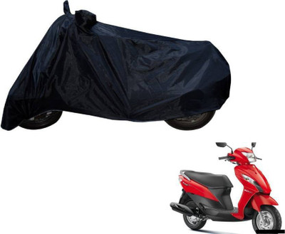 THE REAL ARV Two Wheeler Cover for Suzuki(Let's, Black)