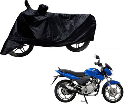 THE REAL ARV Two Wheeler Cover for Bajaj(DTS-i, Black)