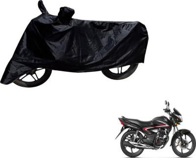 THE REAL ARV Two Wheeler Cover for Honda(CB Shine, Black)