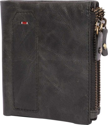Tree Wood Men Casual, Formal, Travel, Trendy, Evening/Party Black Genuine Leather Wallet(7 Card Slots)