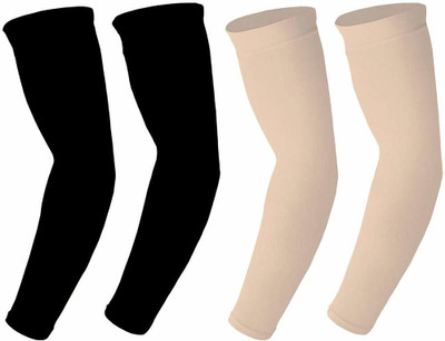 VTFlair Nylon Arm Sleeve For Boys & Girls(Free, Black, Clear)