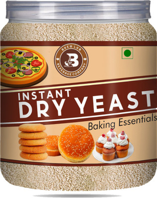 Brew Lab Active Instant Dry Yeast Sugar Tolerant | For Baking, Bread, Cake, Pizza & Dough Yeast Powder(250 g)