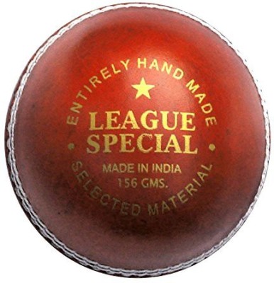 RINGPRO LEAGUE SPECIAL CRICKET BALL(Pack of 1, Red) Cricket Leather Ball(Pack of 1, Red)