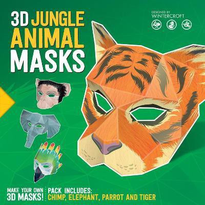 3D Jungle Animal Masks(English, Paperback, Wintercroft Steve)