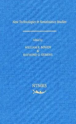 New Technologies and Renaissance Studies: Volume 1(English, Hardcover, unknown)