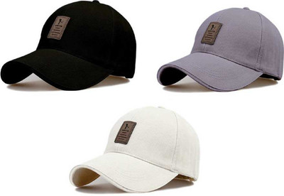 Dcmr Embroidered Sports/Regular Cap Cap(Pack of 3)
