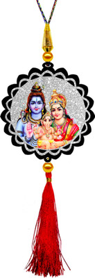 SANBIA Shiva Family Car Hanging Ornament(Pack of 1)