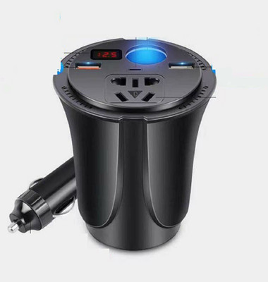 QAWACHH 12 W Qualcomm Certified Turbo Car Charger(Black)