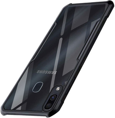 Wowcase Back Cover for Samsung Galaxy A20, Samsung Galaxy A30, Samsung Galaxy M10s(Transparent, Grip Case, Pack of: 1)