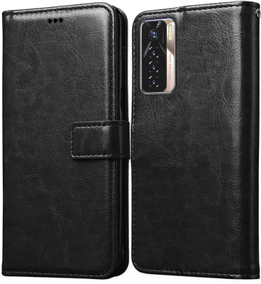 Flipkart SmartBuy Flip Cover for Tecno Camon 17 Pro(Black, Pack of: 1)