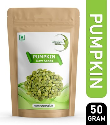 Naturewell Organics Raw Pumpkin Seeds For Eating and Weight Loss Management - High Protein & Fiber Pumpkin Seeds(50 g)