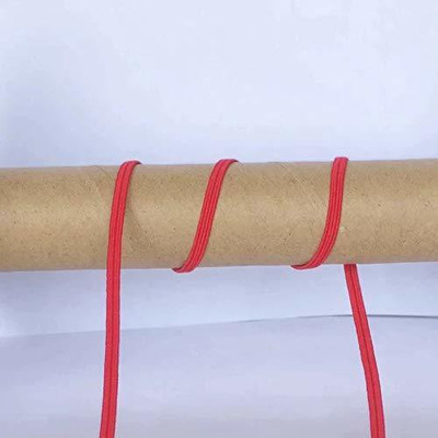 Bobbiny Elastic Thread and Cord Red Elastic(50 m)