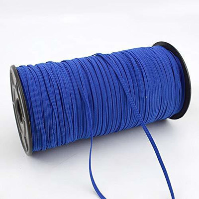 Bobbiny Braided Blue Elastic(10 m)