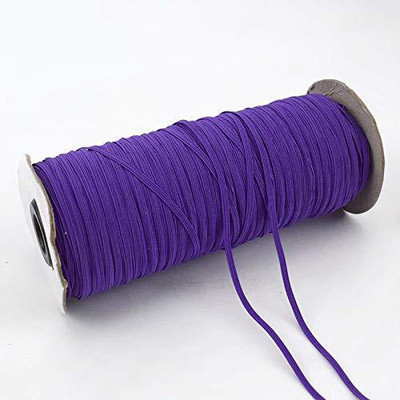 Bobbiny Braided Purple Elastic(10 m)