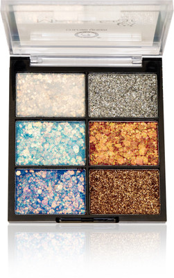 COLORS QUEEN Moon Star Eyes , Face & Body Glitter Eyeshadow Palette 15 g(Multicolor 1)