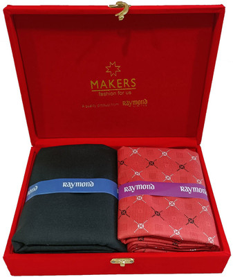 Raymond Cotton Blend Printed Shirt & Trouser Fabric