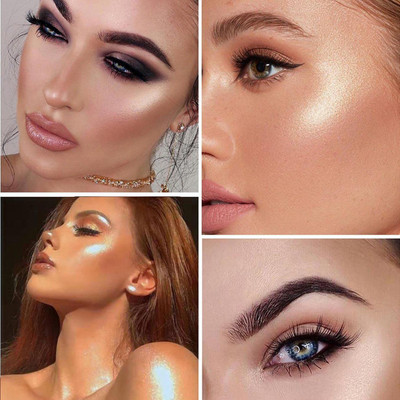 KAIASHA Waterproof Face And Body  Highlighter(GOLDEN)