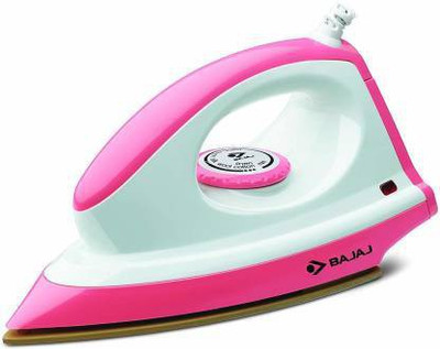 BAJAJ CANVAS PINK 440307 1000 W Dry Iron(PINK & WHITE)
