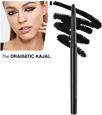 BLUEMERMAID Best Smudge Proof Long Lasting Kohl Kajal/Eye Pencil for Women(BLACK, 1.5 g)
