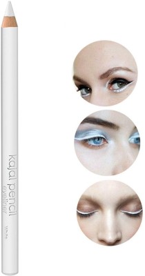 ADJD White eyeliner & lipliner Waterproof Pigmented Dual Use Pencil(WHITE, 2 g)