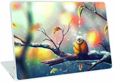 Galaxsia Floral D61 vinyl Laptop Skin Compatible for 15.6 inch(Theme: Nature)