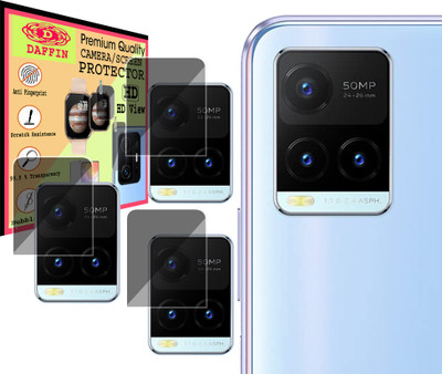 DAFFIN Back Camera Lens Glass Protector for VIVO Y21T(Pack of: 3)
