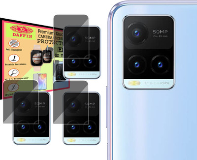 DAFFIN Back Camera Lens Glass Protector for VIVO Y21T(Pack of: 3)