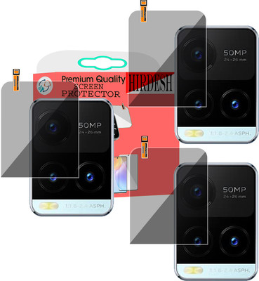 HIRDESH Back Camera Lens Glass Protector for Vivo Y21T(Pack of: 3)
