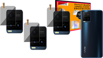 HIRDESH Back Camera Lens Glass Protector for Vivo Y21T(Pack of: 3)