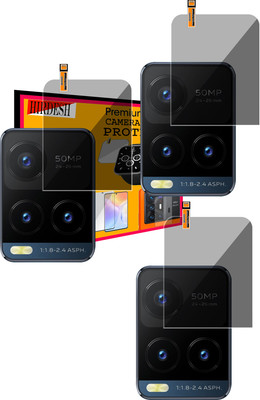 HIRDESH Back Camera Lens Glass Protector for Vivo Y21T..(Pack of: 3)