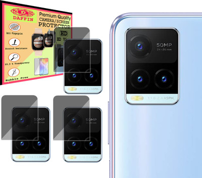 DAFFIN Back Camera Lens Glass Protector for VIVO Y21T(Pack of: 3)