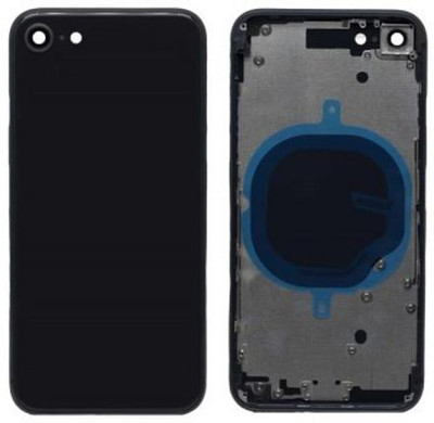 AL HAYY TRADERS Full Body Housing for iPhone SE 2020 Back Panel(black)