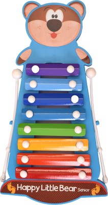 KidsTrends Senior Happy Little Bear Xylophone for Kids Age 3+.Pack of 1.(Multicolor)