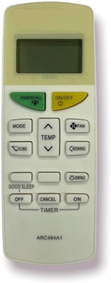 miracles in hand REMOTE COMPATIBLE WITH  AC REMOTE MODEL:ARC484A1 DAIKIN Remote Controller(White)