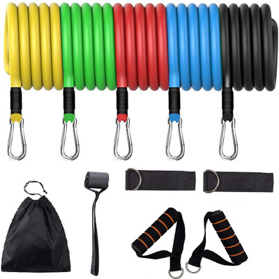 NIRVA Exercise Bands for Training,Workout Bands Set Resistance Tube(Multicolor)