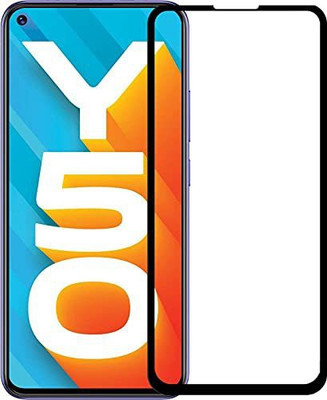 GORILLA Extra Strong Premium Edge To Edge Tempered Glass for Vivo Y50(Pack of 1)