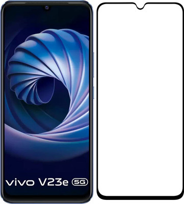 LIKEDESIGN Edge To Edge Tempered Glass for Vivo V23e 5G, Vivo V23e(Pack of 1)