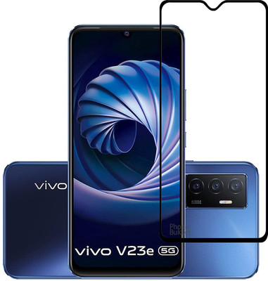 LIKEDESIGN Edge To Edge Tempered Glass for Vivo V23e 5G, Vivo V23e(Pack of 1)