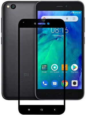 DMJHP Edge To Edge Tempered Glass for Mi Redmi 5A(Pack of 1)
