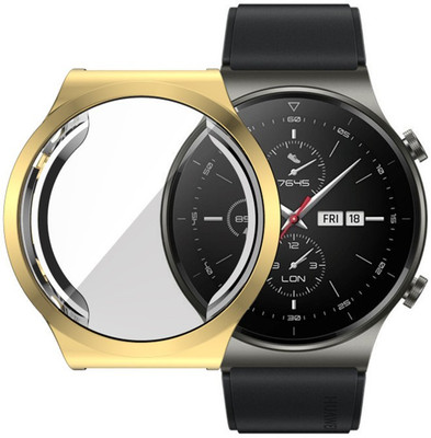 KAZUKI Front and Back Screen Guard for Huawei Watch GT 2 Pro Protective Bumper Case(Pack of 1)