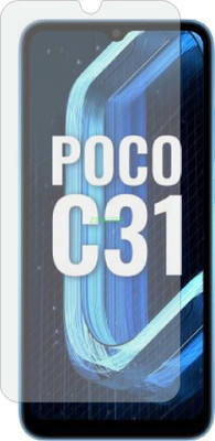 ZINGTEL Impossible Screen Guard for XIAOMI POCO C31 (Matte Finish)(Pack of 1)