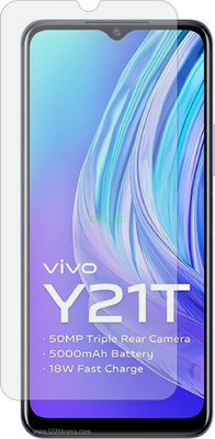 ZINGTEL Impossible Screen Guard for VIVO Y21 T V2135 (Matte Finish)(Pack of 1)