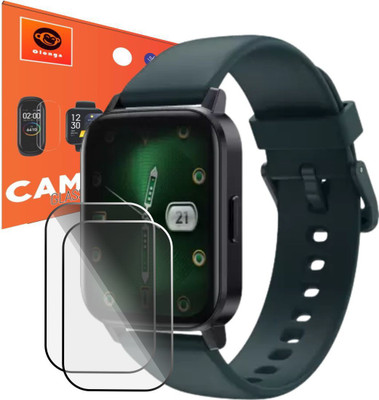 Olonga Screen Guard for DIZO Watch 2 Sports smartwatch(Pack of 2)