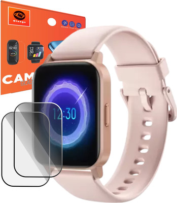 Olonga Screen Guard for DIZO Watch 2 Sports smartwatch(Pack of 2)